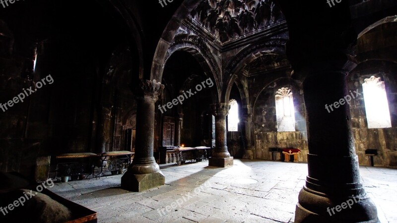 Church Vestry Ancient Geghard Armenia