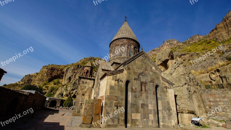 Church Monastery Geghard Armenia Religion