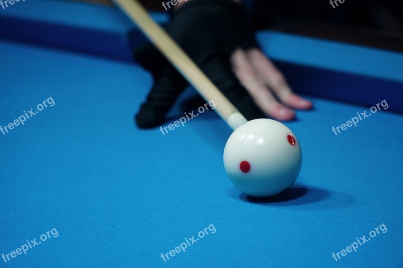 Billiards Kick Off White Ball Queue