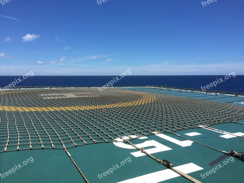 Offshore Ocean Sea Platform Gas