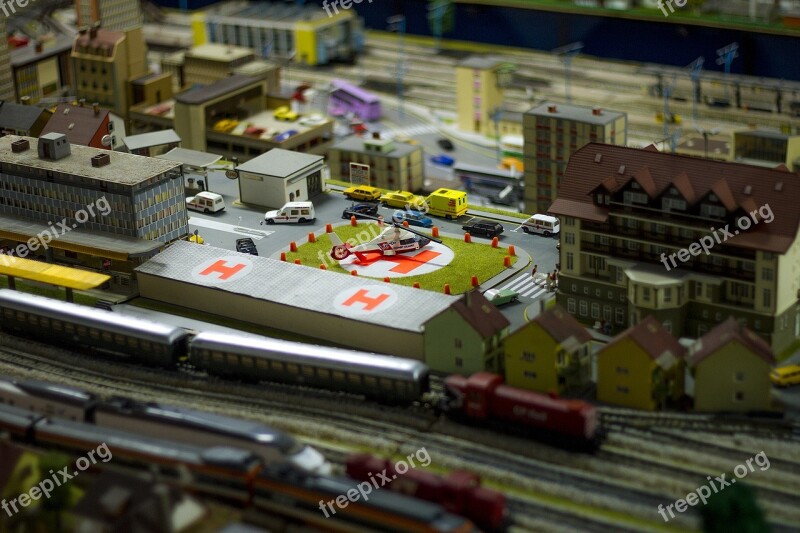 Toys Model Figurine City Train