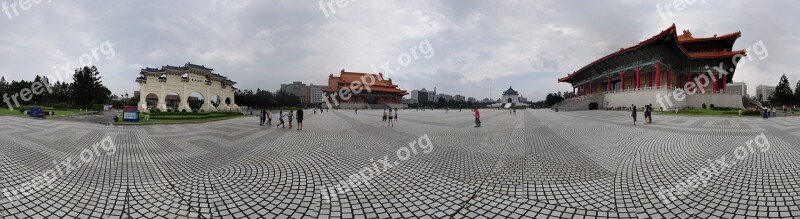 Taiwan Taipei Monument Place Traditional