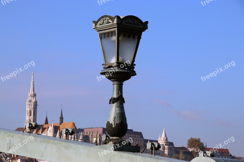 Budapest Chain Bridge Chandelier Free Photos