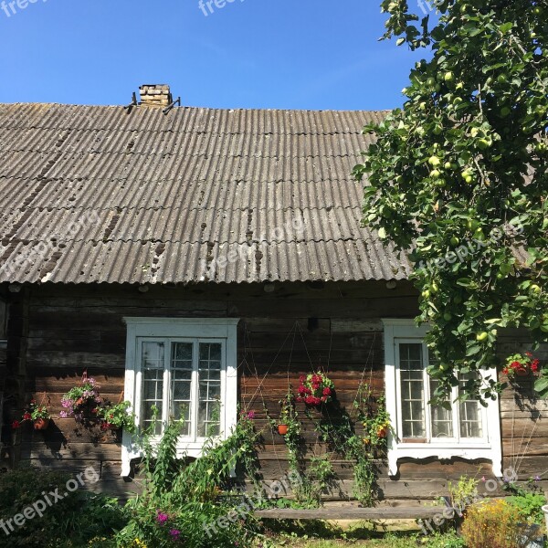 House Rural Old Countryside Village