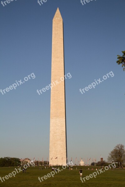 National Park Washington Monument Obelisk Monument Sky