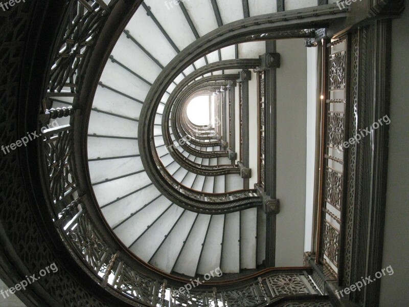 Staircase Spiral Interior Stairway Swirl