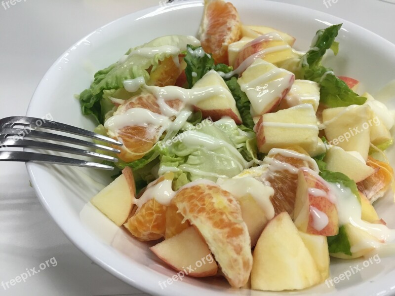 Salad Food Healthy Lunch Meal