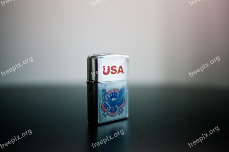 Zippo Cigarette Lighter Usa Steel Free Photos