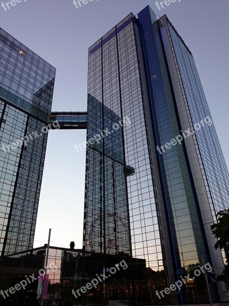 Skyscraper Gothia Towers Gothenburg Sweden Hotel