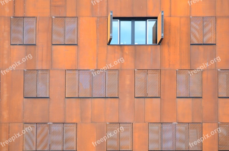 Building Window Grid Facade The Architecture