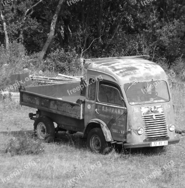 Truck Former Older Vehicles Old Vehicle Vintage