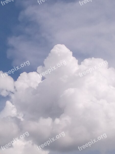 Cloud Sky Peace Light Sky Clouds