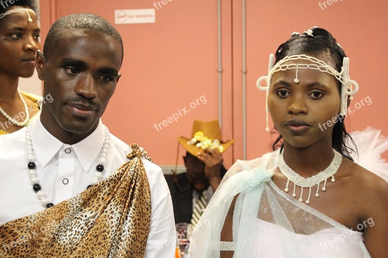 Couple Wedding Black People Love Lifestyle