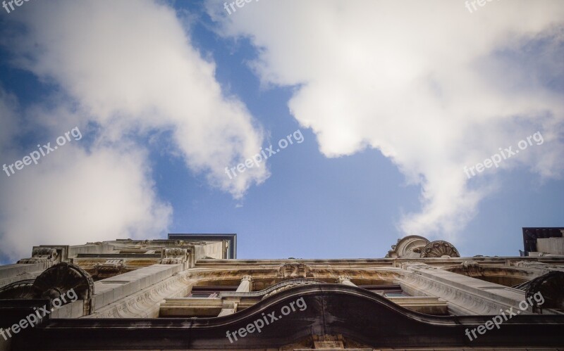 Belgium Ghent Architecture Cloud Sky