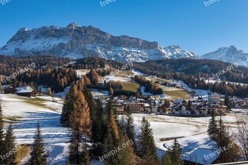 South Tyrol Dolomites Badia Bergdorf Mountaineering