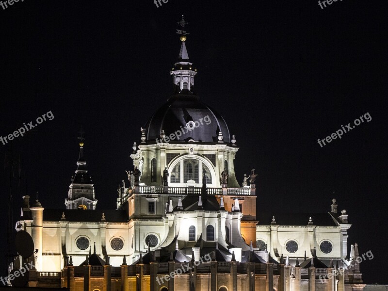 Almudena Cathedral Madrid Almudena Church Spain