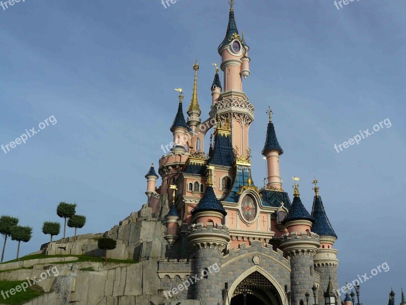 Disney Paris Disney Castle Castle Cinderella