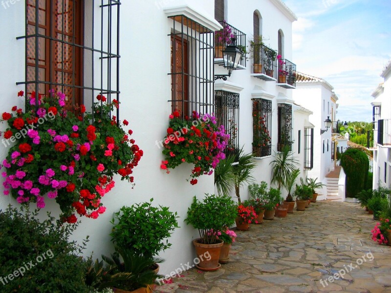 Marbella House White Spain Street