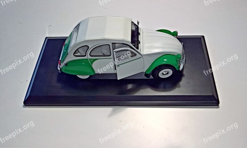 Auto Model Car Citroën 2 Cv Duck