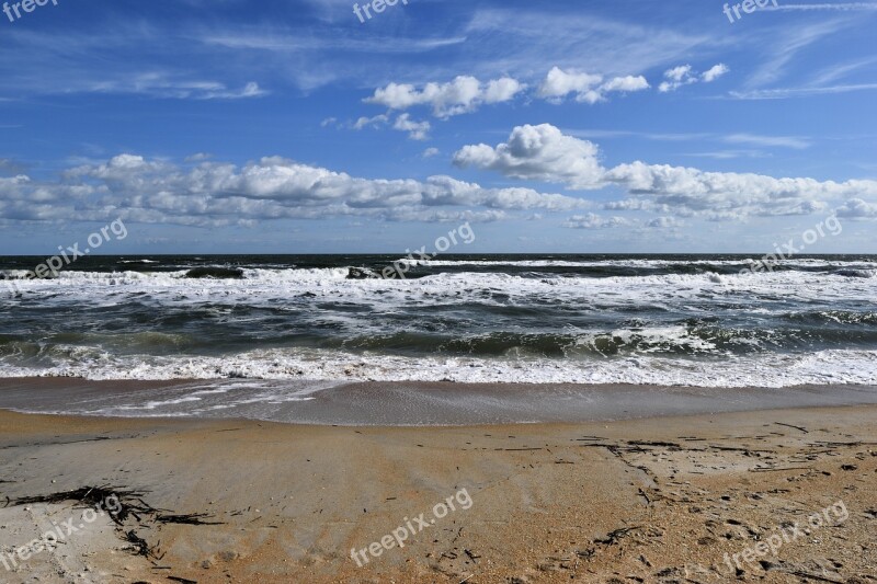 Ocean View Seascape Landscape Sky Sea