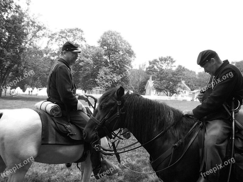 Civil War Actors Civil War Solders Historic Men On Horses