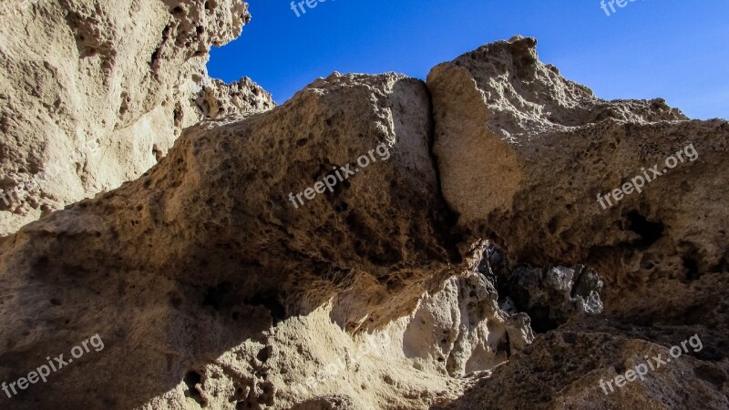 Rock Formation Bridge Geology Erosion