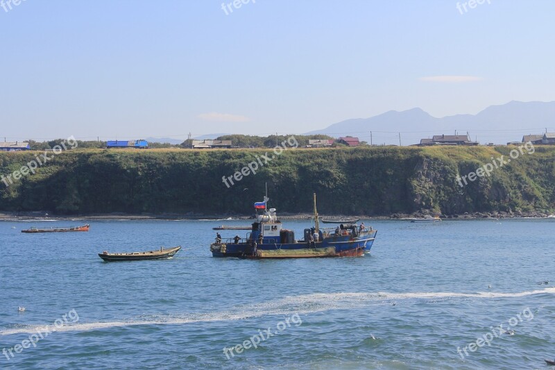 Etorofu Kuriles Olga Bay Fishermen Trade