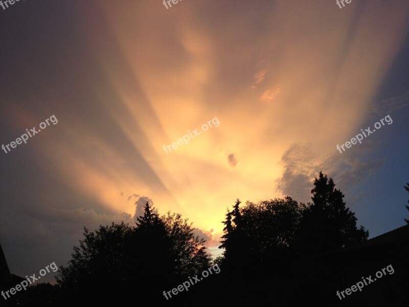 Ominous God Dramatic Nature Weather