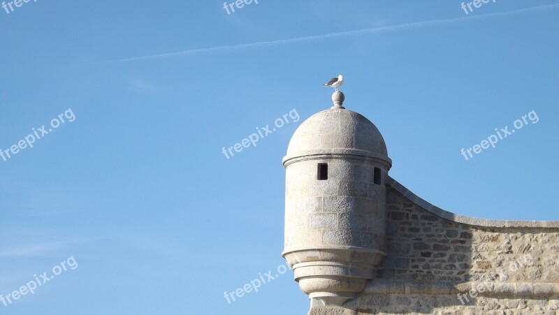 Port-louis Citadel Blue Sky Turret Rampart