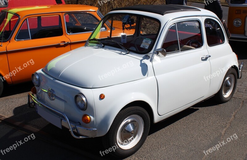 Car Oldtimer Fiat Vintage Classic