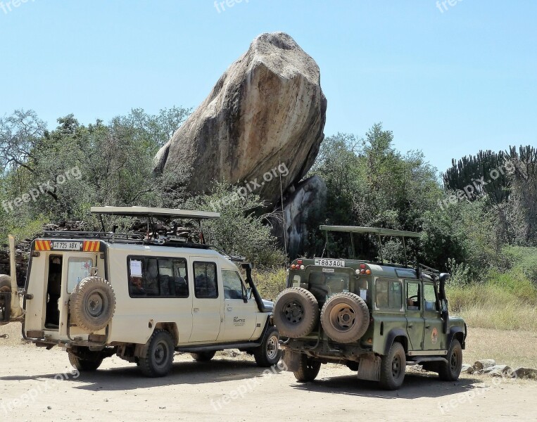 Transport Jeep Tourism Safari Wildlife Watching