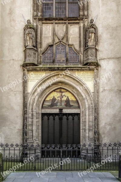 Luther Wittenberg Castle Church 95 Theses Bible