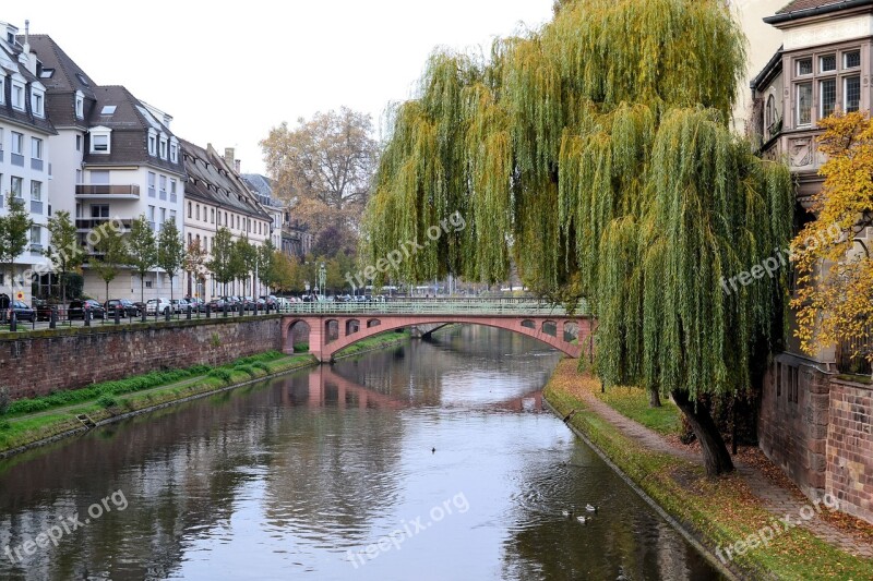 Strasbourg River France Historically Water