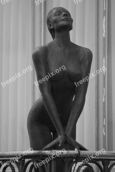 Statue Image Breasts Woman Nude