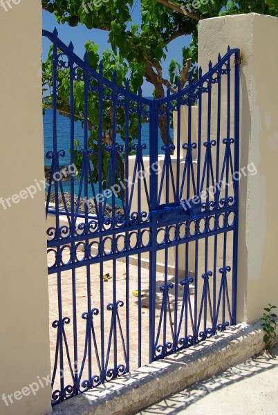 Door Goal Input Iron Iron Gate