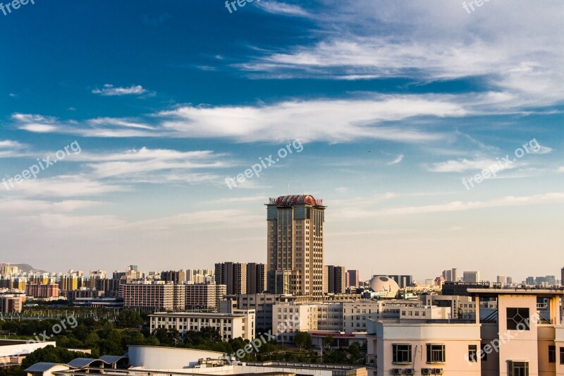 Building Nanjing Campus City View