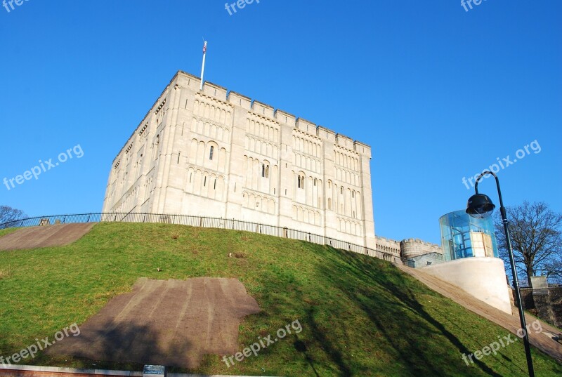 Norwich Castle Building Castle Medieval England