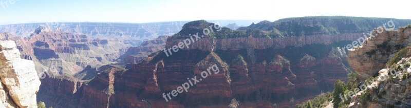 Grand Canyon Grand Canyon National Park Landscape Nature Geology