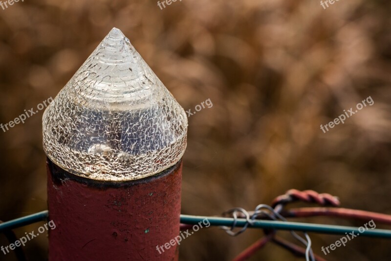 Fence Formation Glass Iron Top