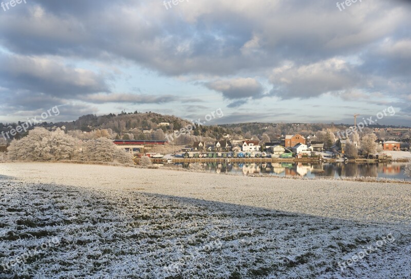 Fredrikstad Rolvsøy Landscape Norway Scandinavia