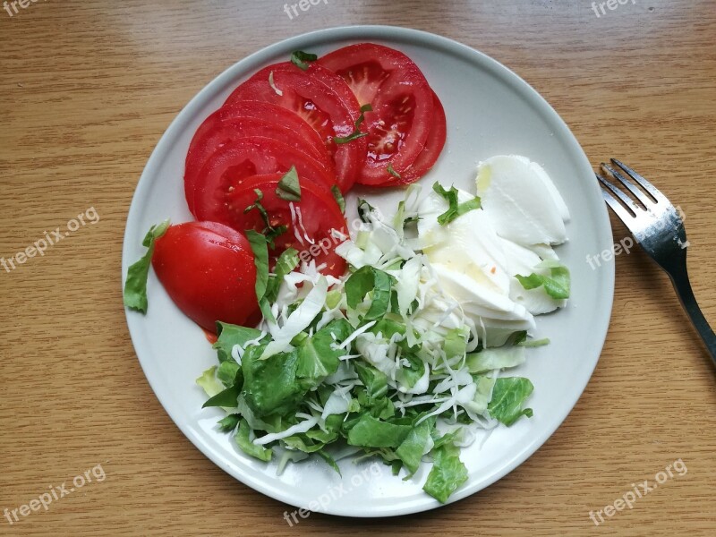 Food Tomatoes Cheese Villa Salad