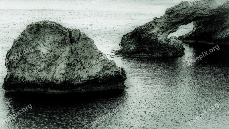 Cyprus Ayia Napa Rocky Coast Cliff Formation