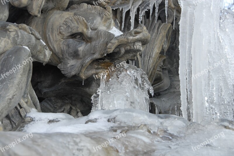 Dragon Statue Ice Gel Winter