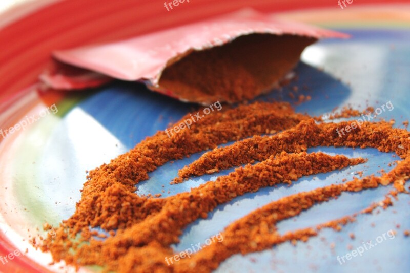 Colorful Food Spice Cooking Seasoning