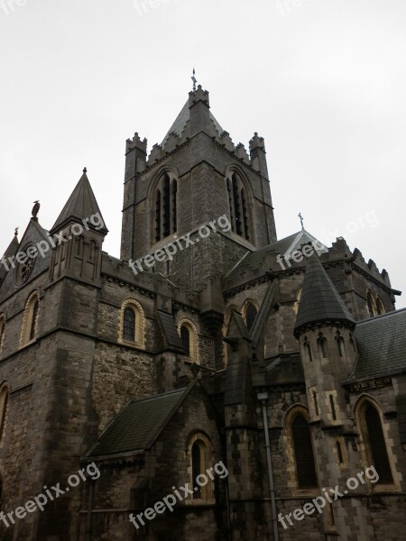 Cathedral Dublin Travel Ireland Church