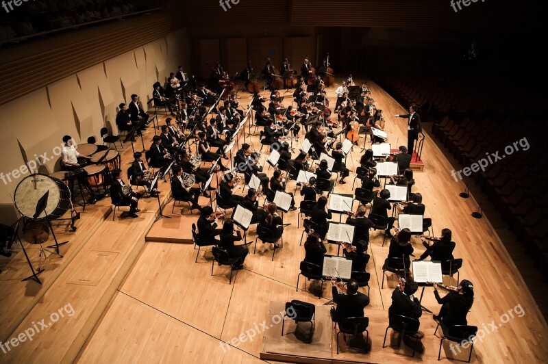 Orchestra Chorus Beethoven Seoul World Philharmonic Free Photos