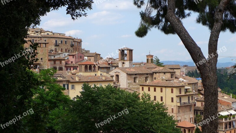 Tuscany Italy Stone Buildings European Italian