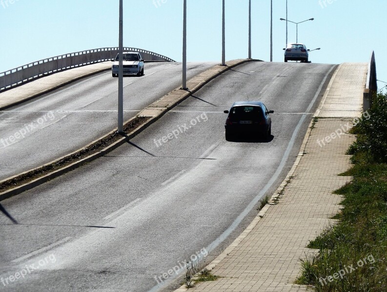 Transport Highway Cars Asphalt Pavement