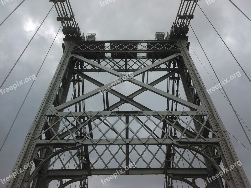 Bridge Metal Grey Architecture Iron Bridge