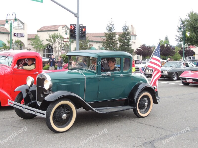 Oldtimer Usa Classic Vintage Car Automobile Old Cars